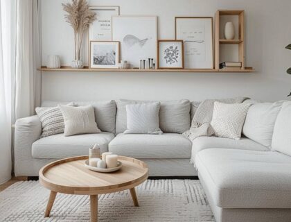 Jak urządzić przestrzeń wokół narożnika w salonie