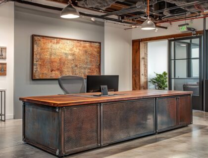 Jak wybrać komody z recyklingowanego metalu do przestrzeni biurowych