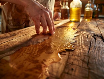 Jak naprawić pęknięcia w meblach drewnianych