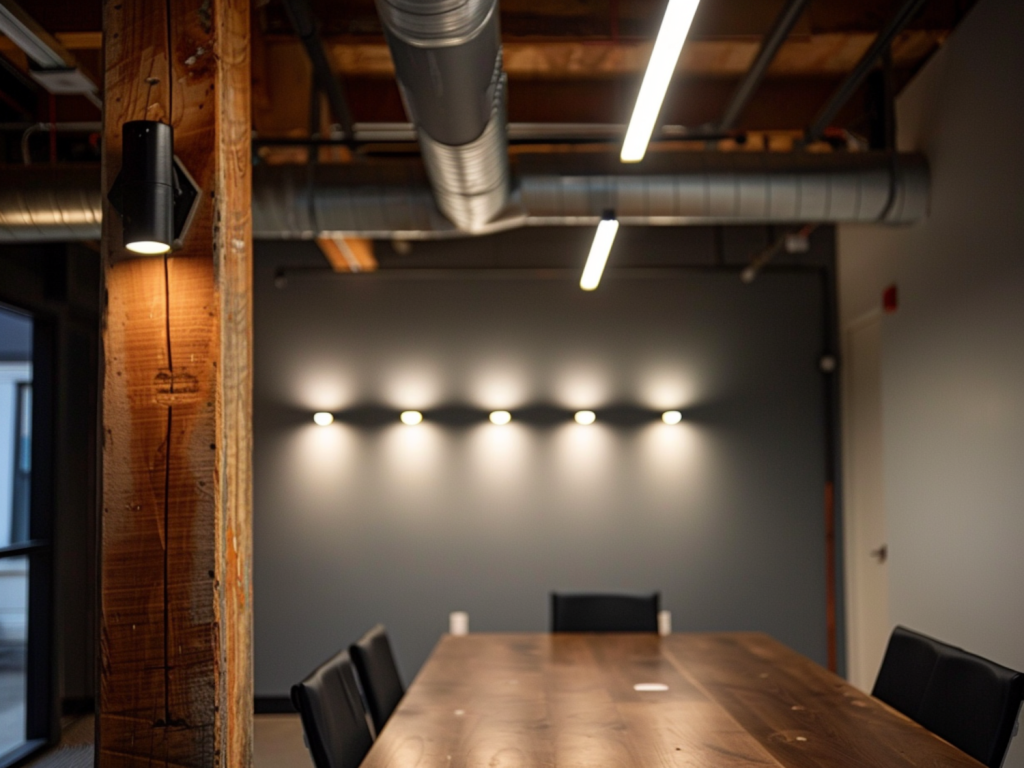 Jak dopasować oświetlenie LED do wnętrz coworkingowych w stylu industrialnym