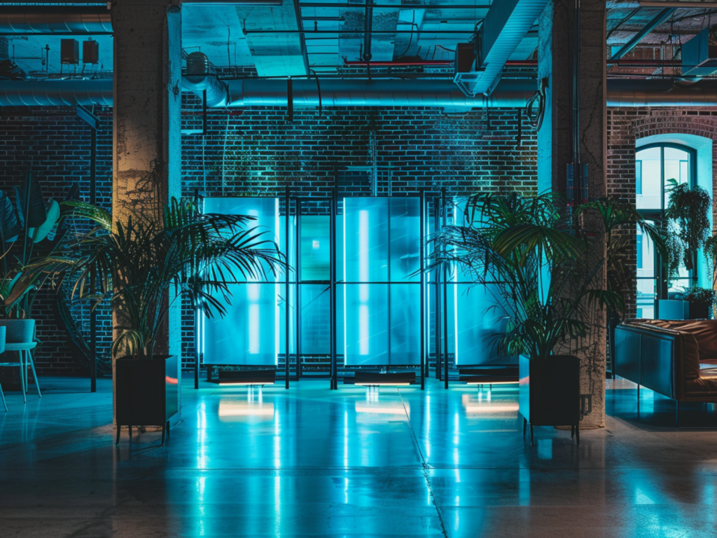 Jak dopasować oświetlenie LED do wnętrz coworkingowych w stylu industrialnym
