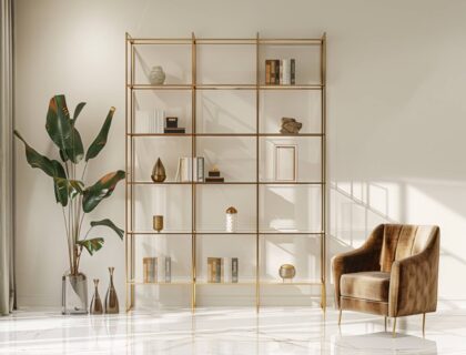 Jak wybrać trwałe regały w stylu glamour do przestrzeni biurowych