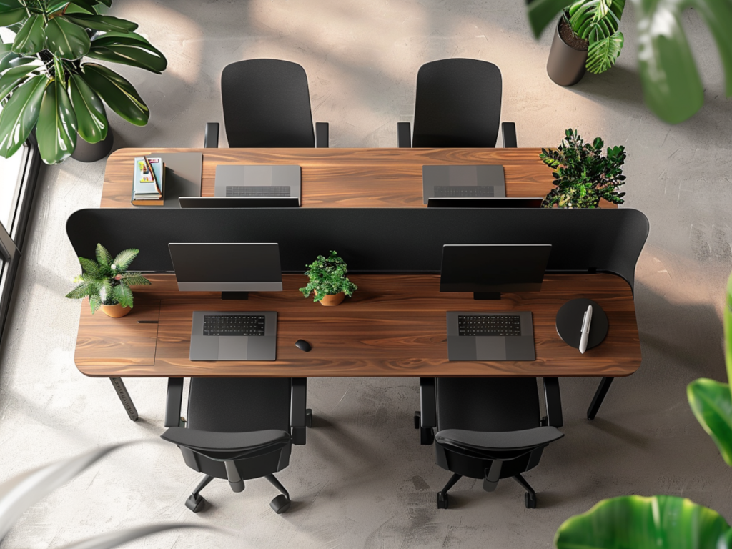 Najlepsze stoły do hot desków w biurach coworkingowych