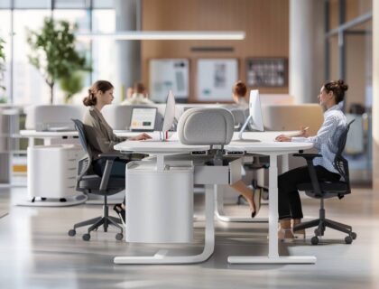 Najlepsze stoły do hot desków w biurach coworkingowych