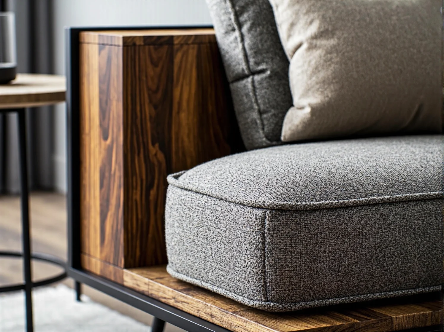 Metoda color drenching w renowacji. Szafka pomalowana na intensywny, jednolity kolor.