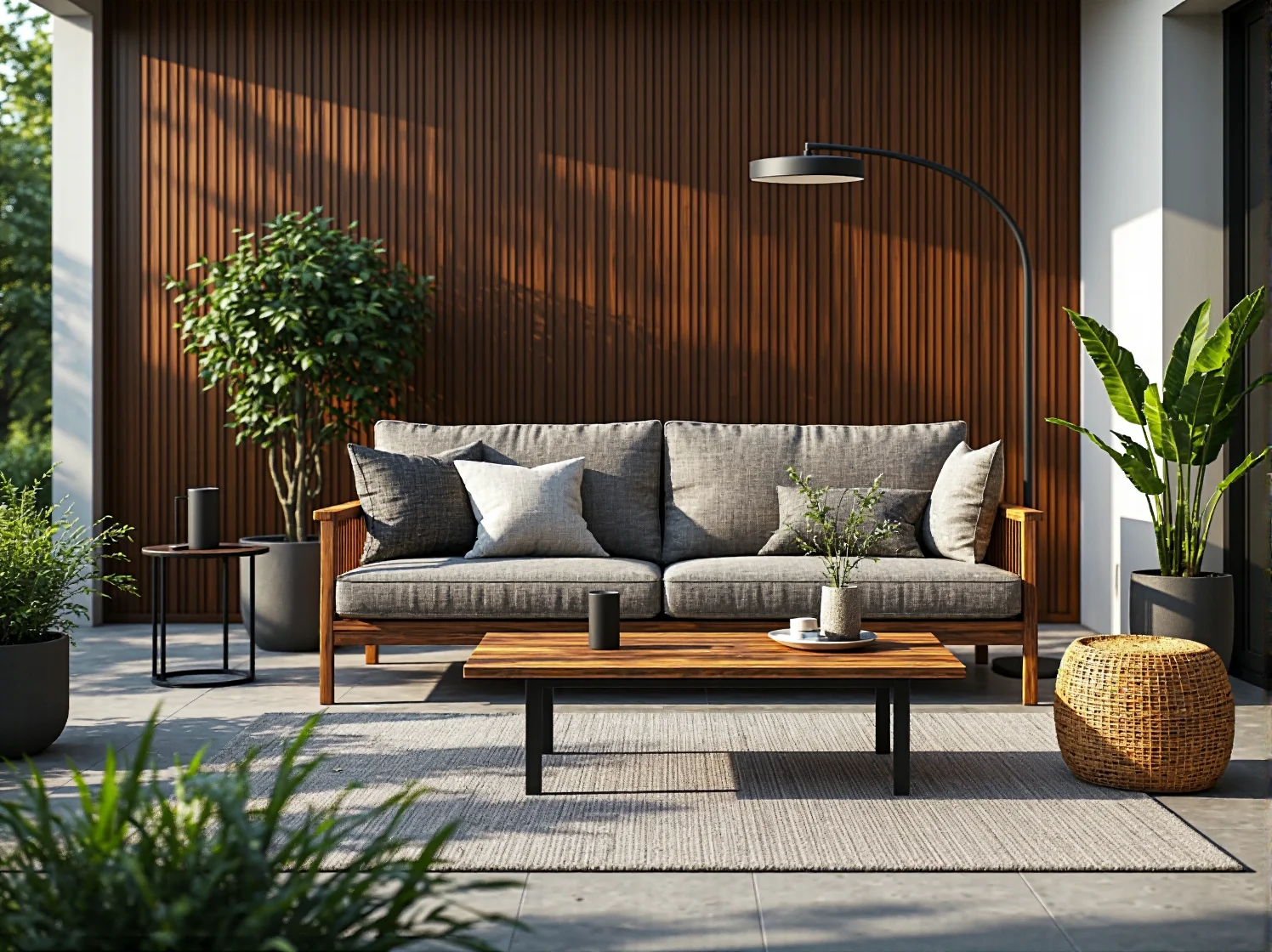 Dekoracyjne lampy solarne wbijane w ziemię wzdłuż żwirowej alejki w ogrodzie.