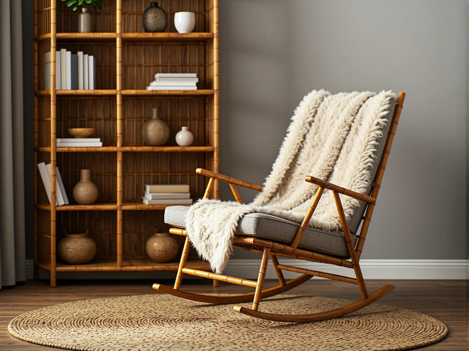 Unikalny design ekologicznych mebli bambusowych w sypialni