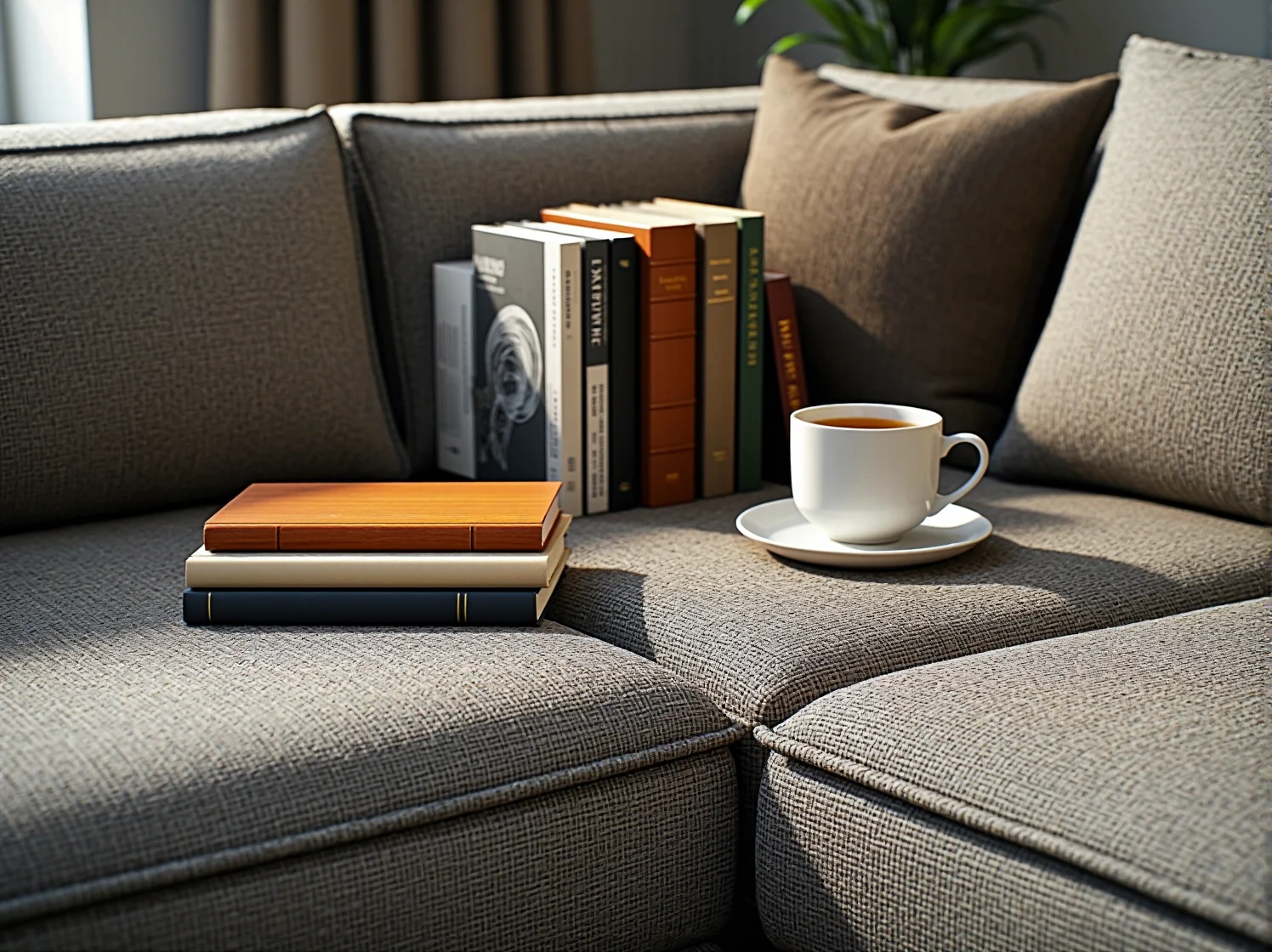 Mały narożnik idealny do niewielkiego mieszkania o nowoczesnym designie