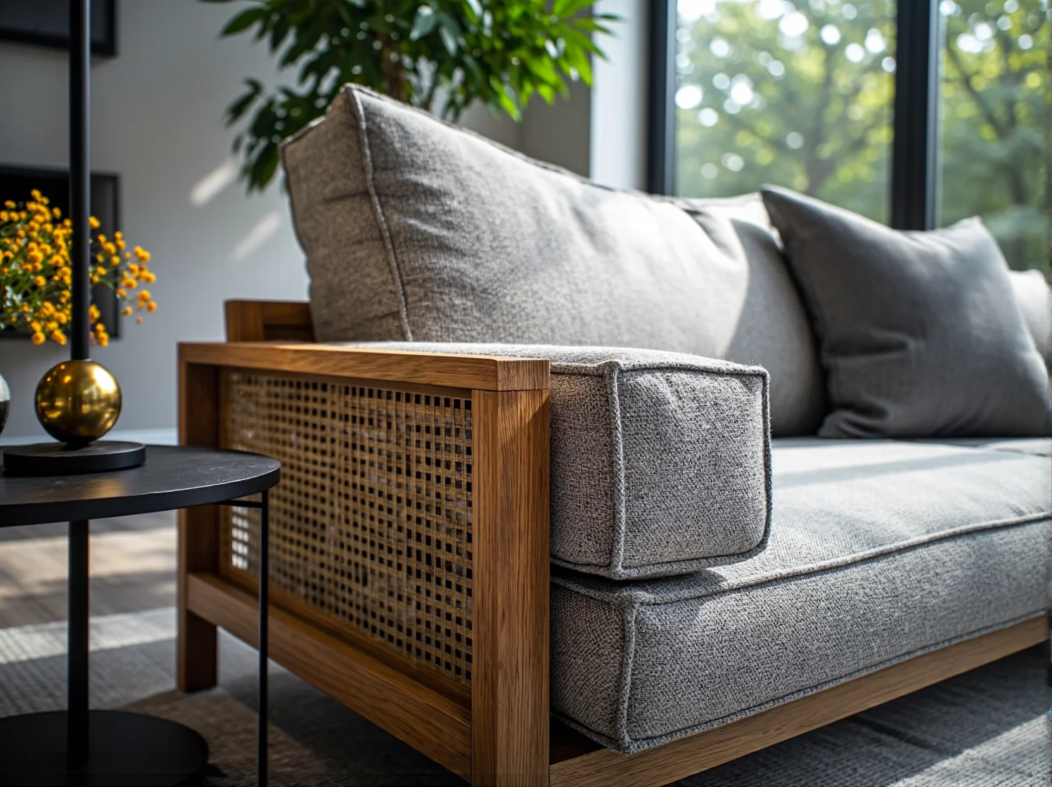 Eleganckie oprawy solarne oświetlające ścieżkę do basenu