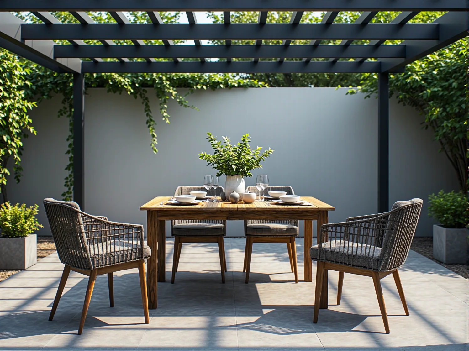 Metalowe lampy sufitowe zapewniające odpowiednie oświetlenie w biurze industrialnym.