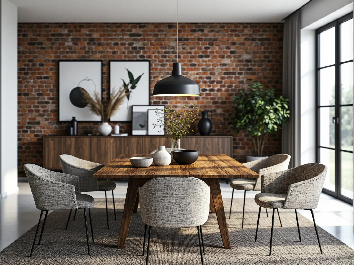 Skórzany fotel premium na tle betonowej ściany w luksusowym lofcie.