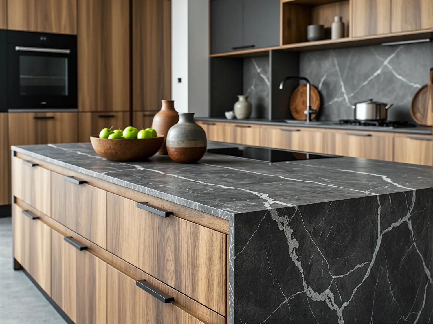 Strefowanie światłem w biurze za pomocą wiszących lamp LED