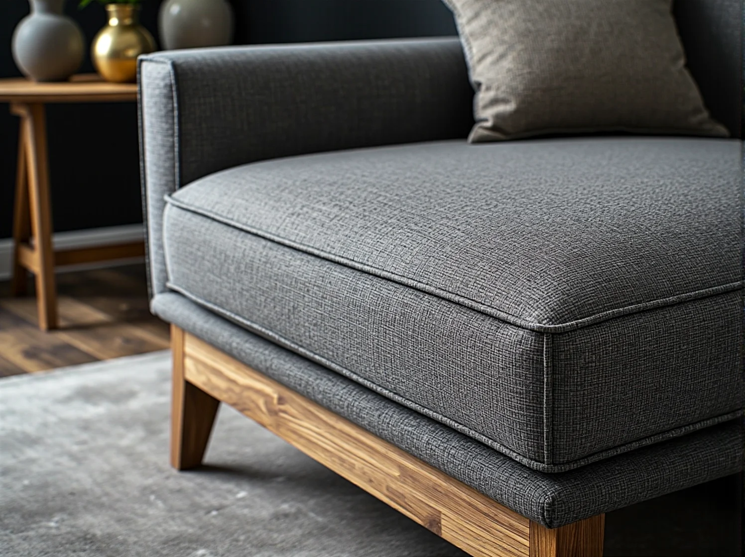 Przekrój materaca ortopedycznego na łóżku kontynentalnym, pokazujący idealne wsparcie dla kręgosłupa.